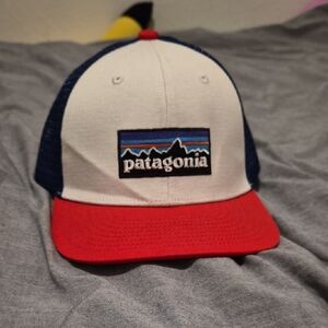 Patagonia Red White Blue Trucker Hat